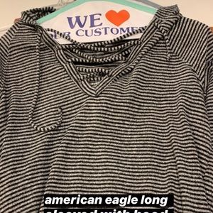 American Eagle Long Sleeved with Hood